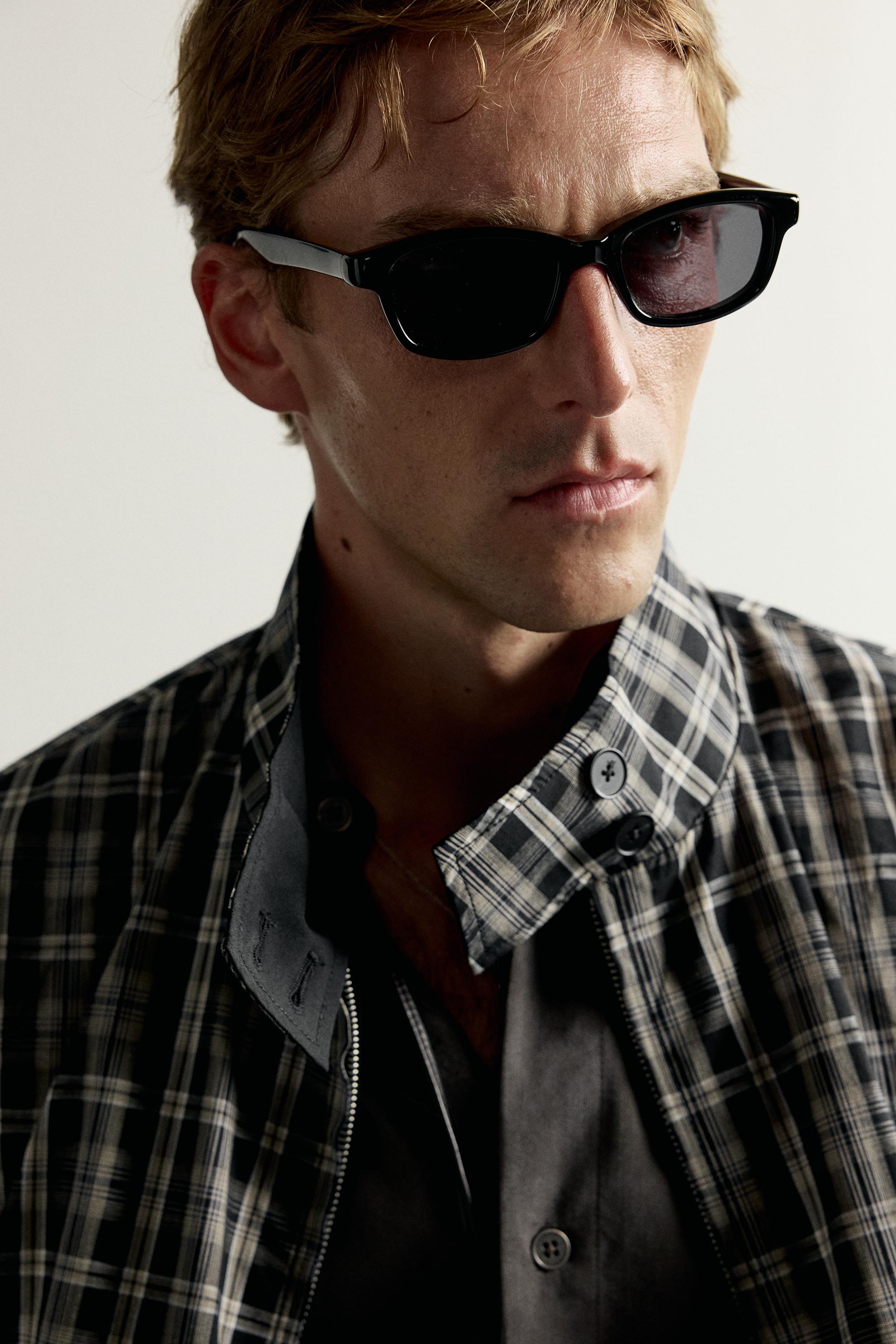 BLOUSON RÉVERSIBLE À CARREAUX